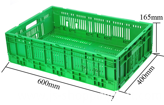 Plastic Foldable Fruit and Vegetable Crates